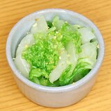 白菜の浅漬け☆お浸し風☆材料３つ★減塩志向